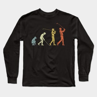 Evolution of Golf Long Sleeve T-Shirt